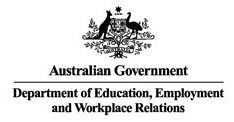 Australian Government - Department of Education, Employment and Workplace Relations logo